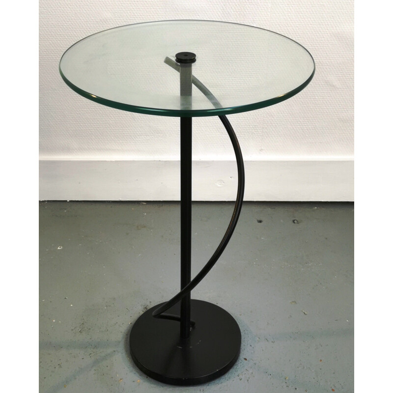 Vintage pedestal table Marco Zanuso Jr 1994s