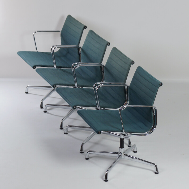 Set of 4 vintage chairs by Vitra 1969s