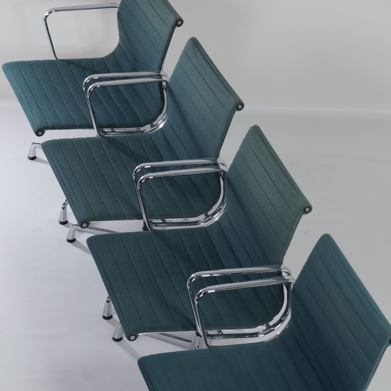Set of 4 vintage chairs by Vitra 1969s