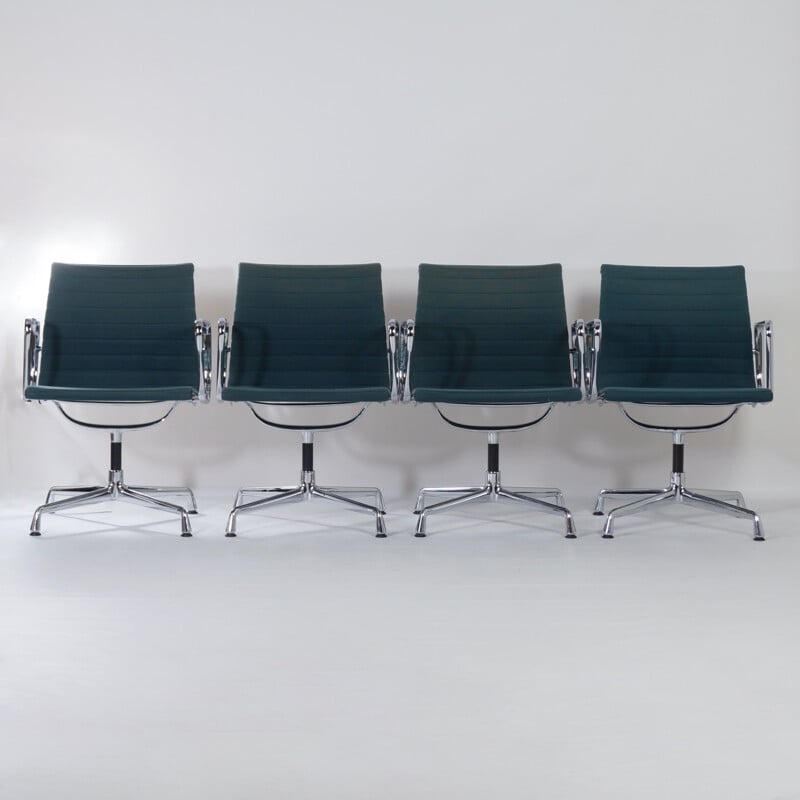 Conjunto de 4 cadeiras de vindima da Vitra 1969