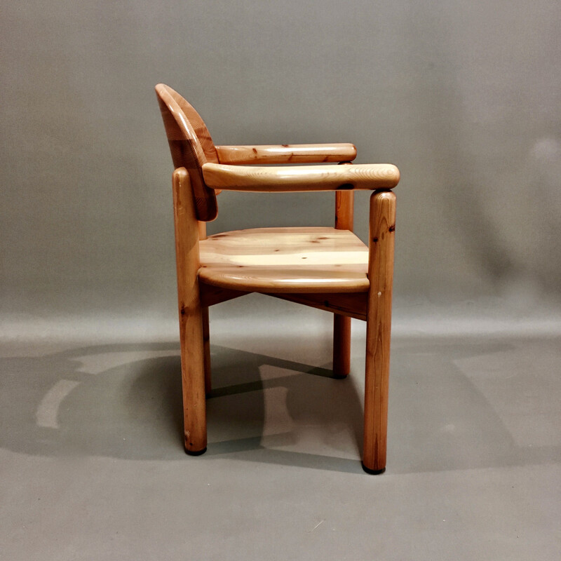 Vintage armchair Rainer Daumiller solid 