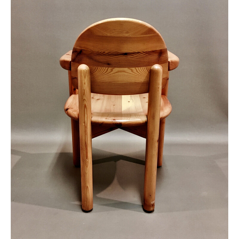 Vintage armchair Rainer Daumiller solid 