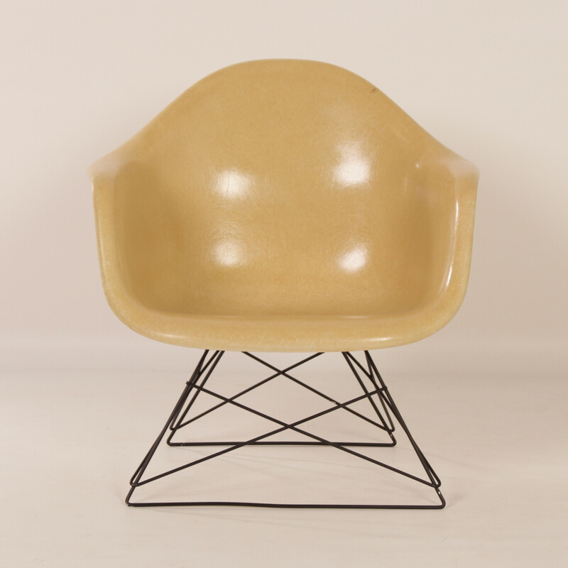 Vintage LAR armchair in fiberglass by Charles and Ray Eames 1970s