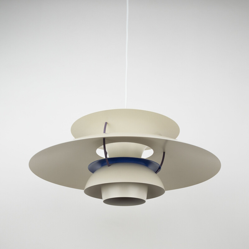 Vintage suspension lamp by Poul Henningsen Denmark 1990s