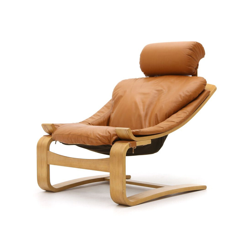 Fauteuil vintagepar Nelo Mobel Suède 1970