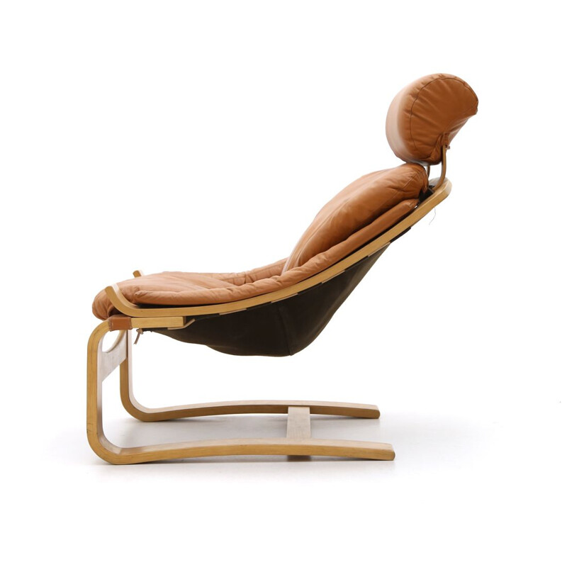 Vintage fauteuil van Nelo Mobel Zweden 1970