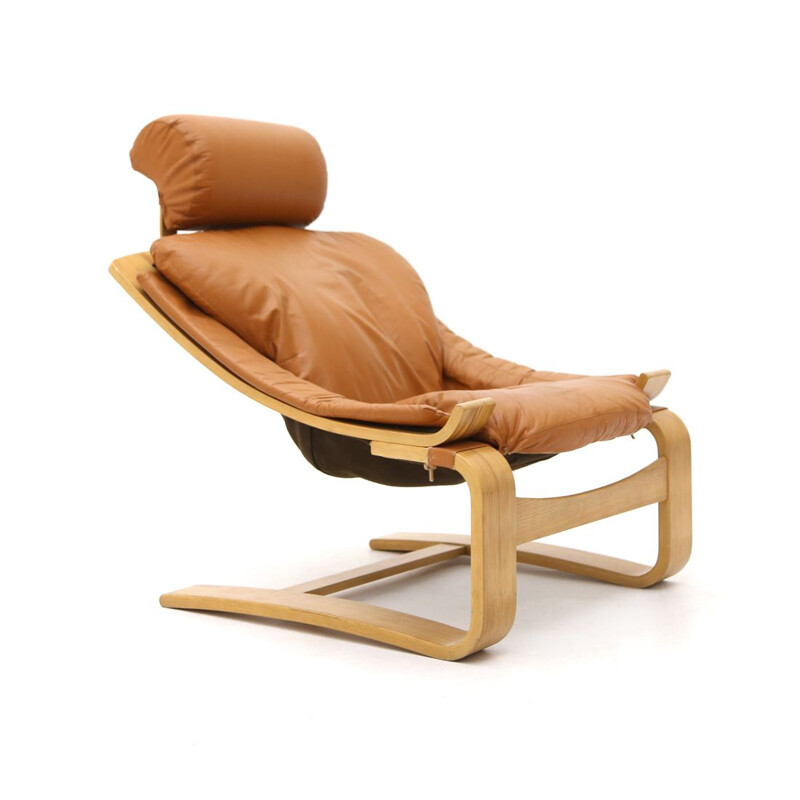 Fauteuil vintagepar Nelo Mobel Suède 1970