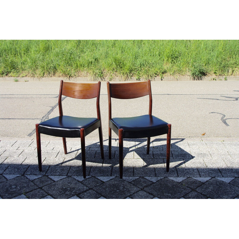 Paar vintage SSL stoelen van Lubke 1960