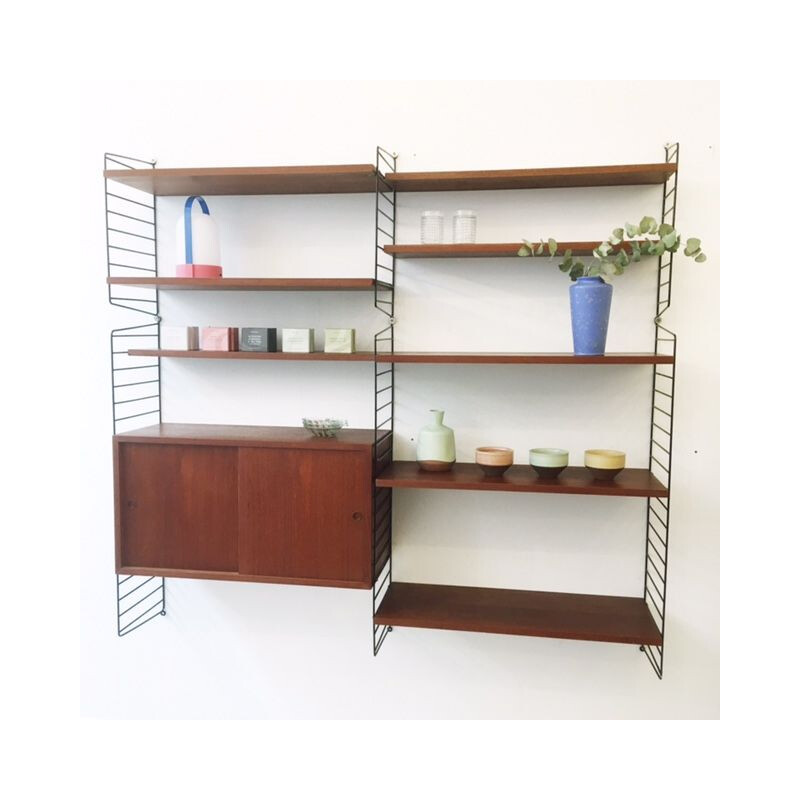 Vintage wall unit by Nisse Strinning, Sweden