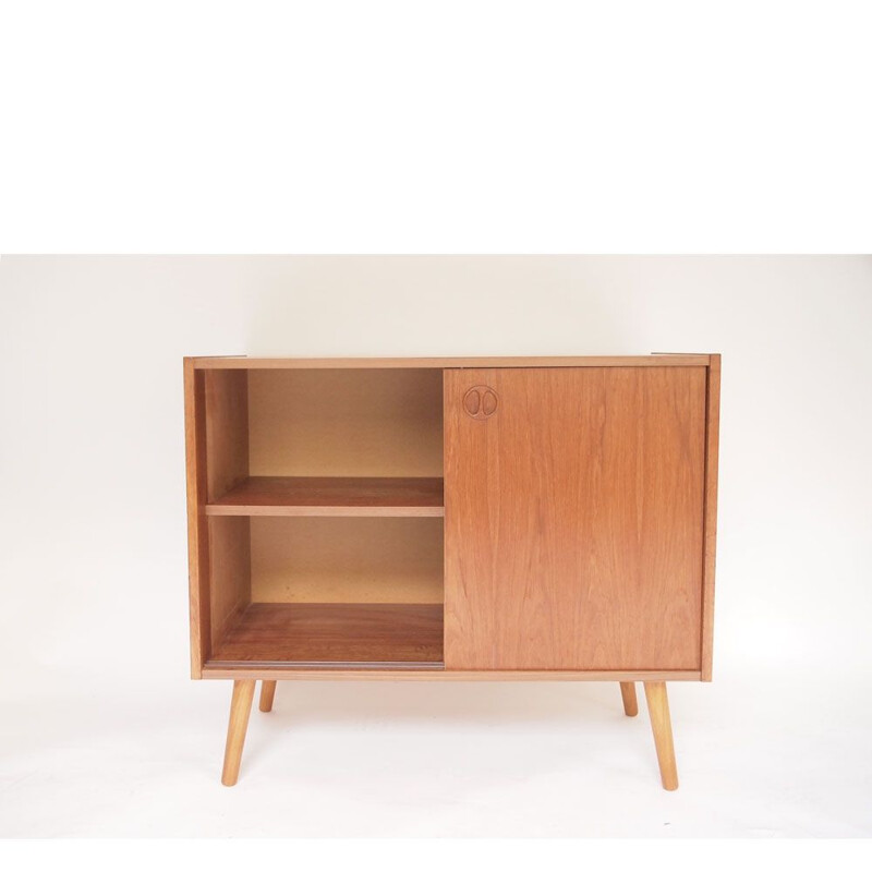 Vintage teak highboard, Denmark 1960