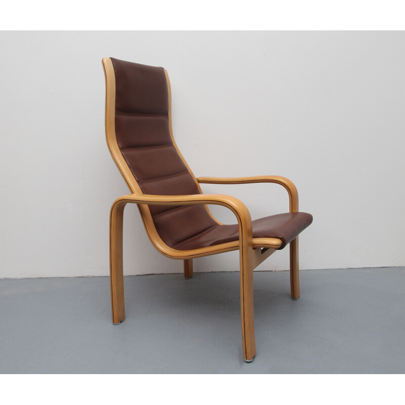 Vintage-Lounge-Stuhl von Yngve Ekström für Swedense, Schweden 1980