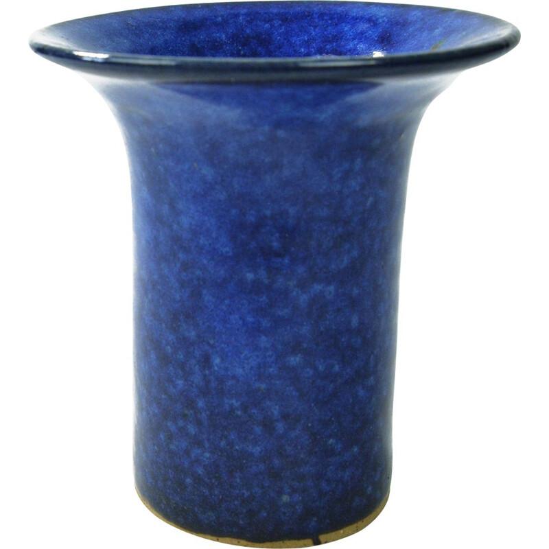 Vaso de cerâmica vintage de Jette Andersen, Dinamarca 1970
