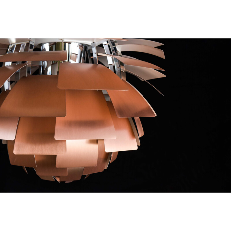 Vintage copper lamp by Poul Henningsen 1958s