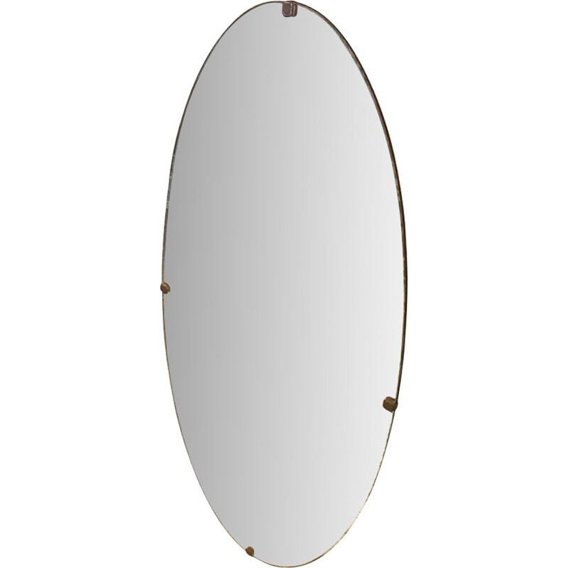 Vintage wall mirror Italy 1950s