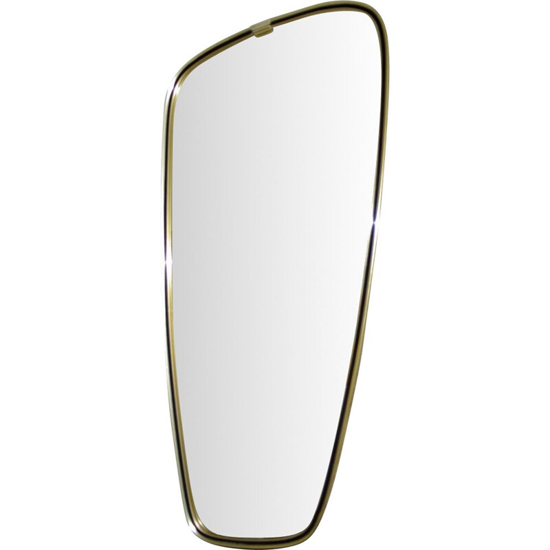 Vintage brass mirror 1960s