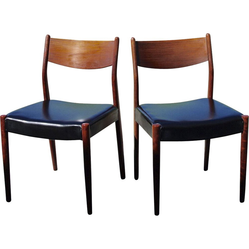 Pair of vintage SSL chairs from Lubke 1960s