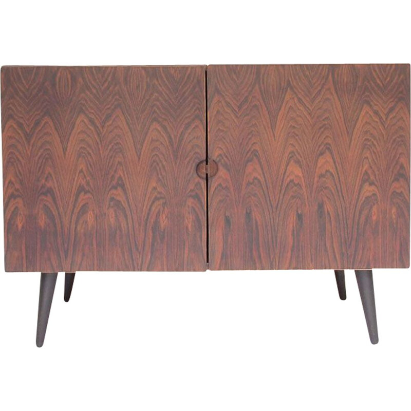 Small vintage highboard, Denmark 1960