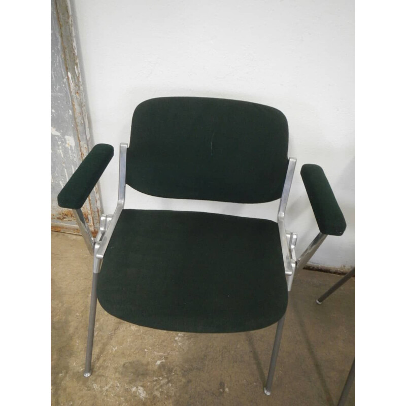 Ensemble de 4 chaises vintage pour bureau