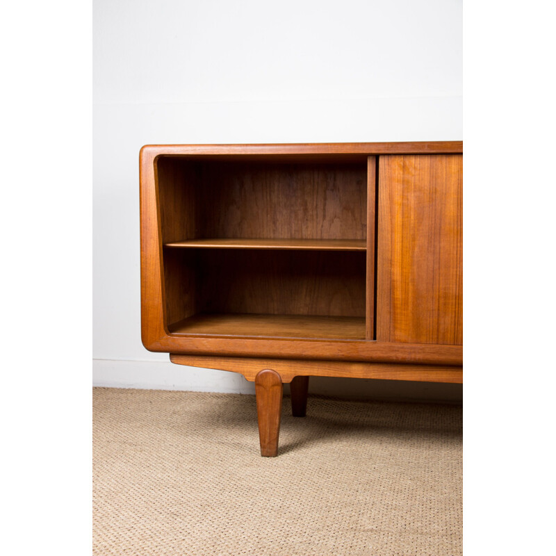 Large vintage teak sideboard by Arne Vodder Denmark 1960s