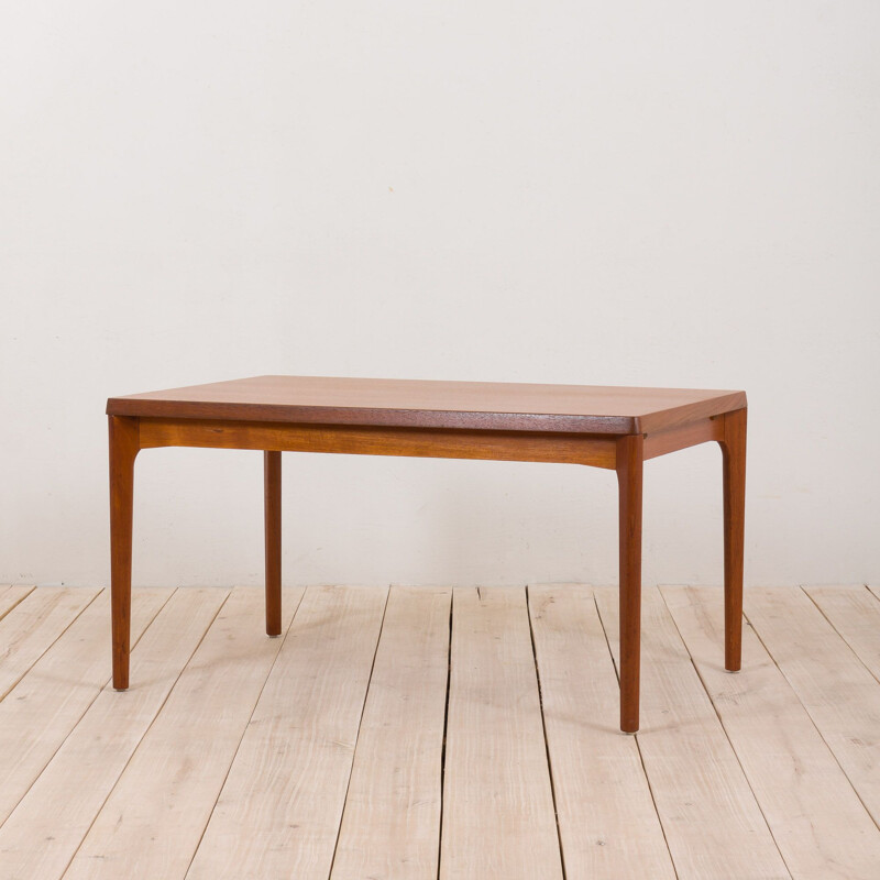  Vintage teak extension table by Henning Kjaernulf Denmark 1960s