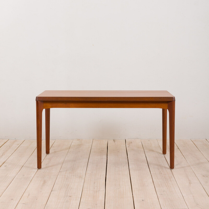  Vintage teak extension table by Henning Kjaernulf Denmark 1960s