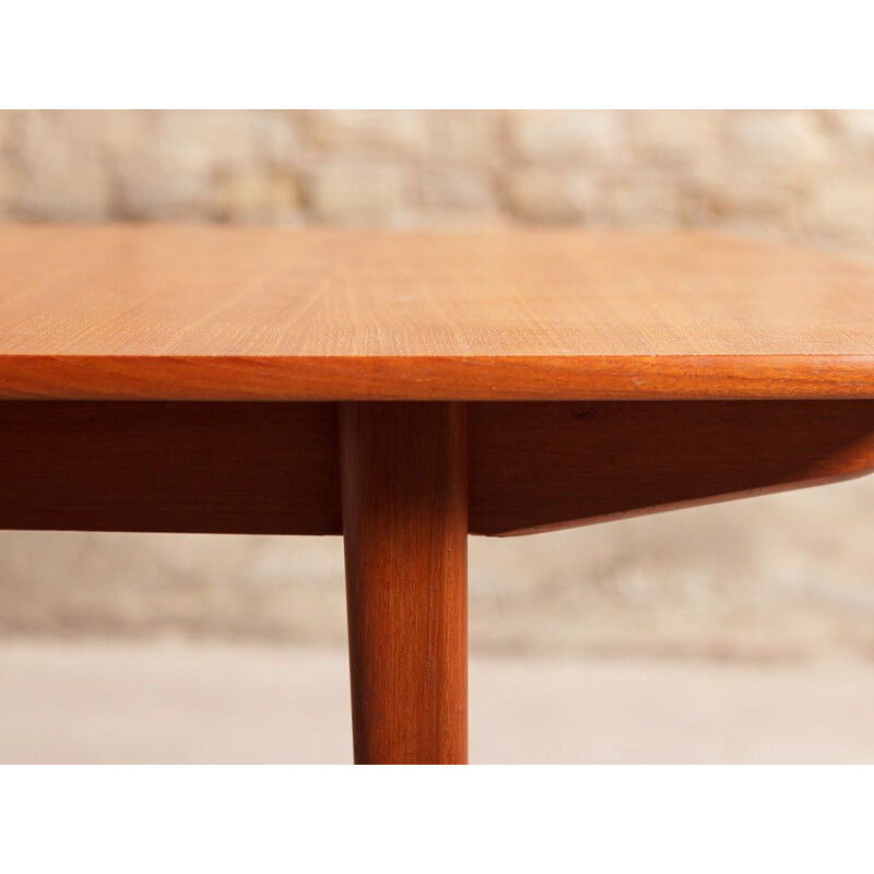 Vintage solid teak table