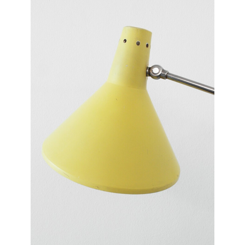 Artimeta Soest yellow wall lamp, Floris FIEDELDJI - 1950s