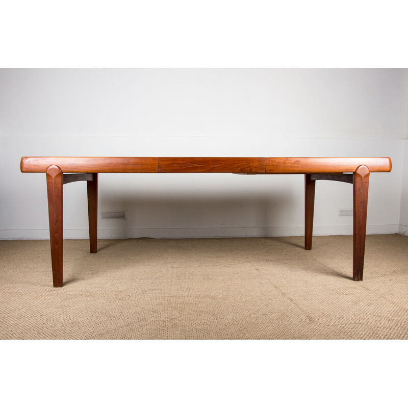 Very large vintage table by Ejvind A. Johansson Denmark 1960s