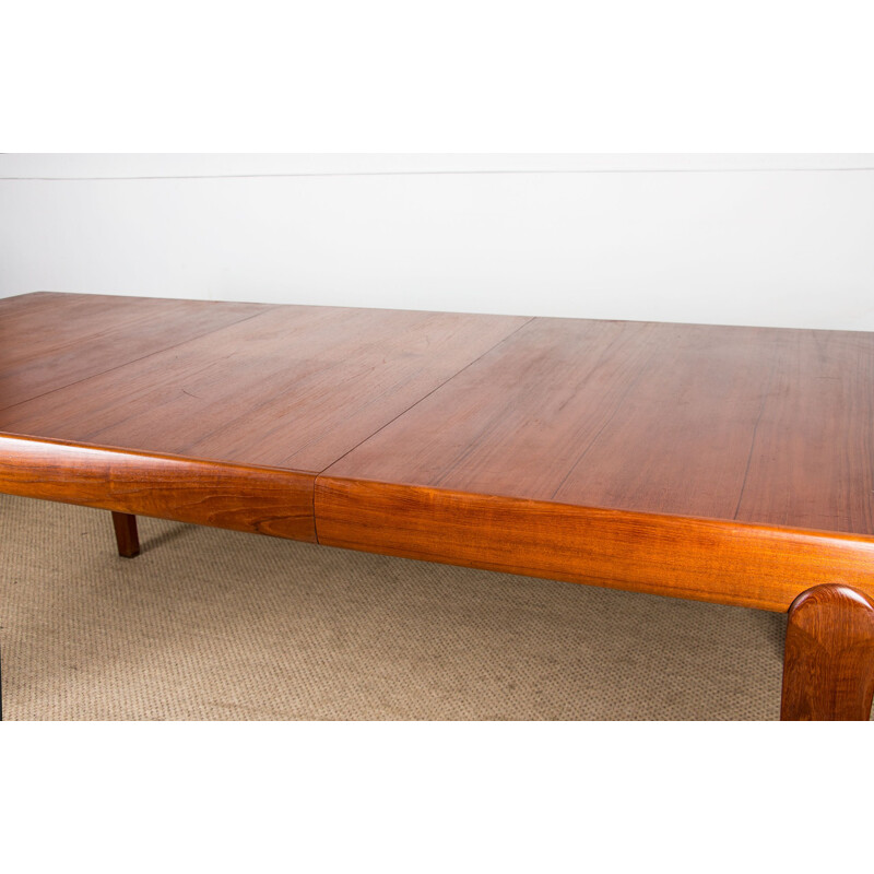 Very large vintage table by Ejvind A. Johansson Denmark 1960s