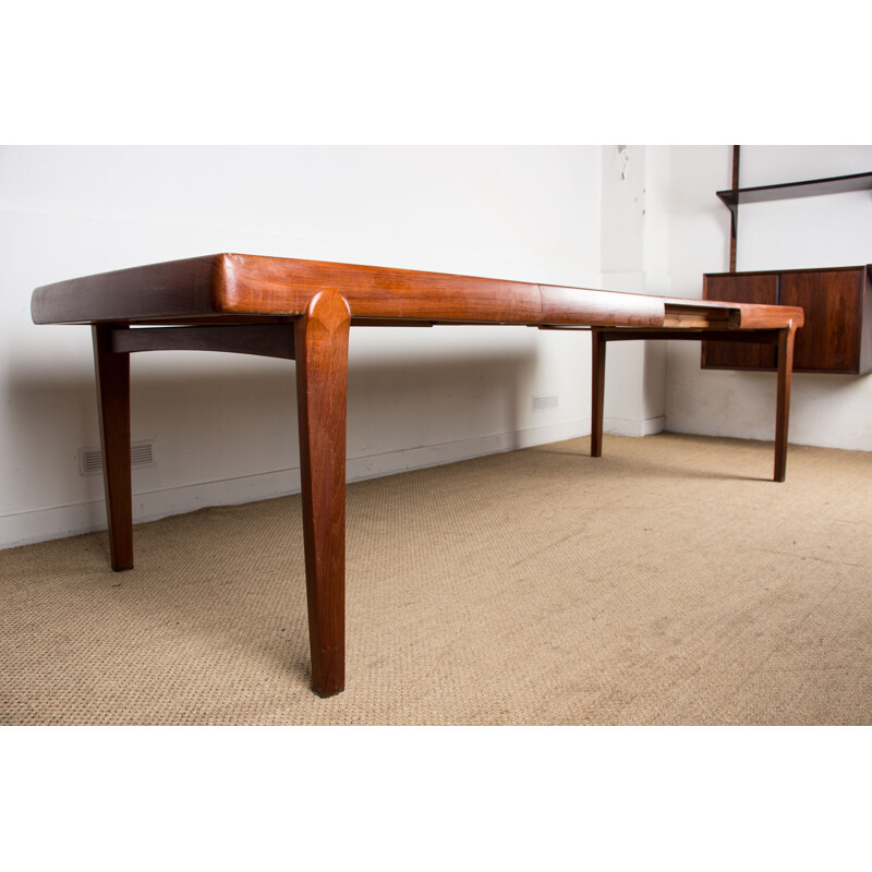 Very large vintage table by Ejvind A. Johansson Denmark 1960s