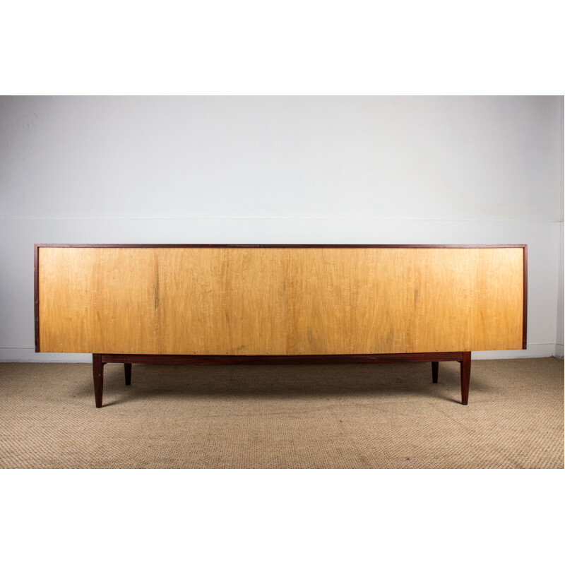 Vintage Large rosewood sideboard by Ib Kofod Larsen 1960s