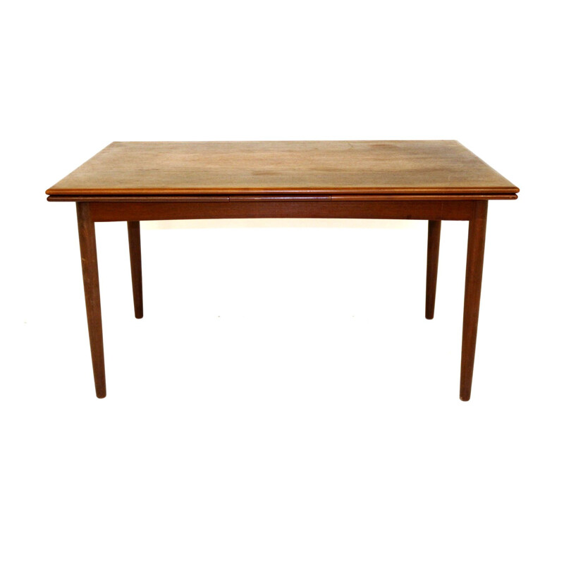 Vintage hall table with retractable tops
