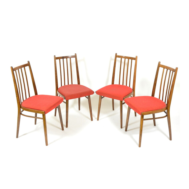Ensemble de 4 chaise vintage