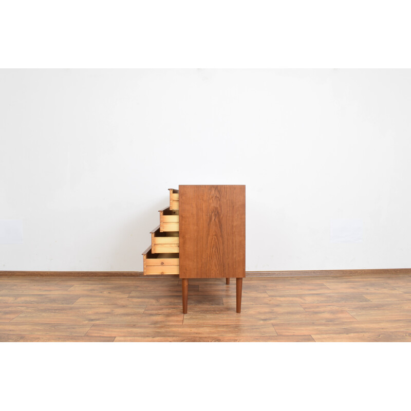 Vintage Danish teak chest of drawers from the mid-1960s