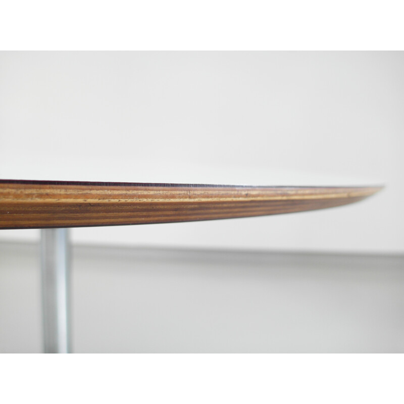 t’ Spectrum dining table in steel and wood, Martin VISSER - 1961