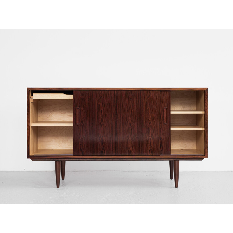 Vintage rosewood sideboard by Hundevad Denmark 1960s