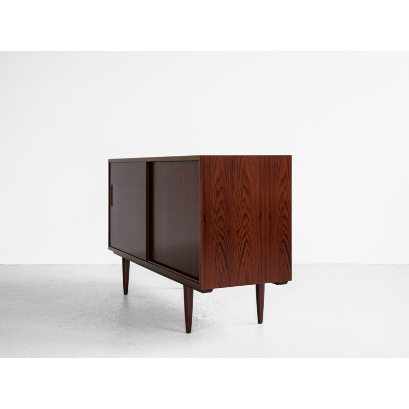 Vintage rosewood sideboard by Hundevad Denmark 1960s