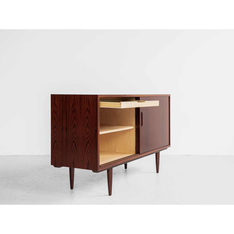 Vintage rosewood sideboard by Hundevad Denmark 1960s