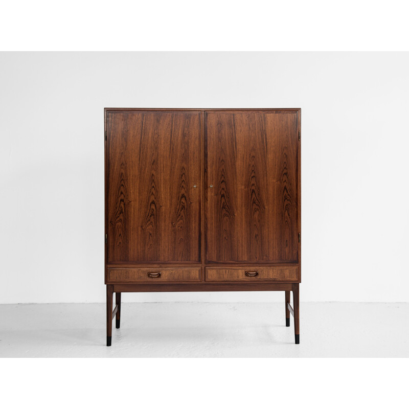 Vintage rosewood cabinet by Niels O. Møller Denmark 1960s