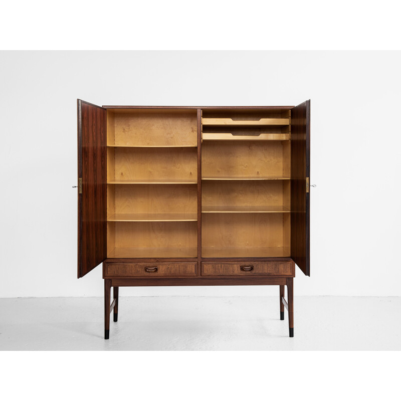 Vintage rosewood cabinet by Niels O. Møller Denmark 1960s