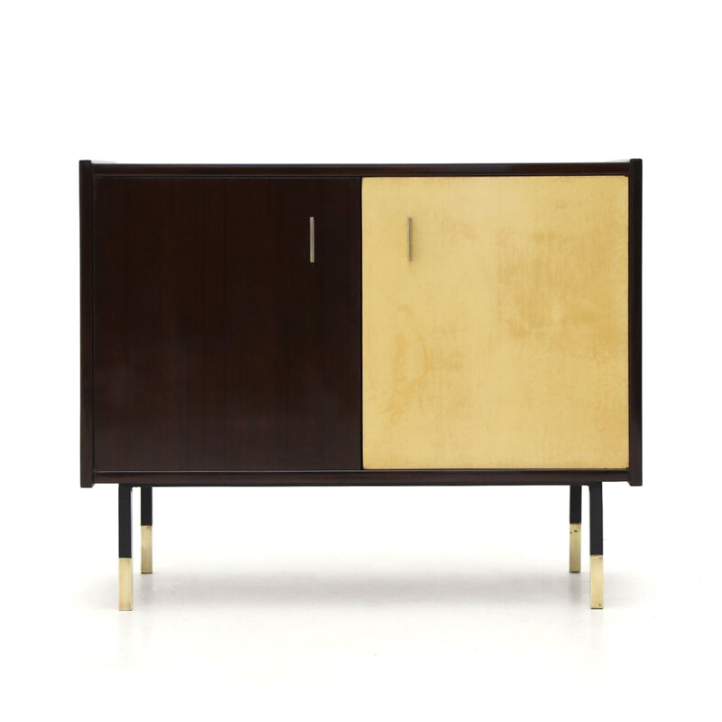 Vintage sideboard Veneered and lacquered wood 1960s