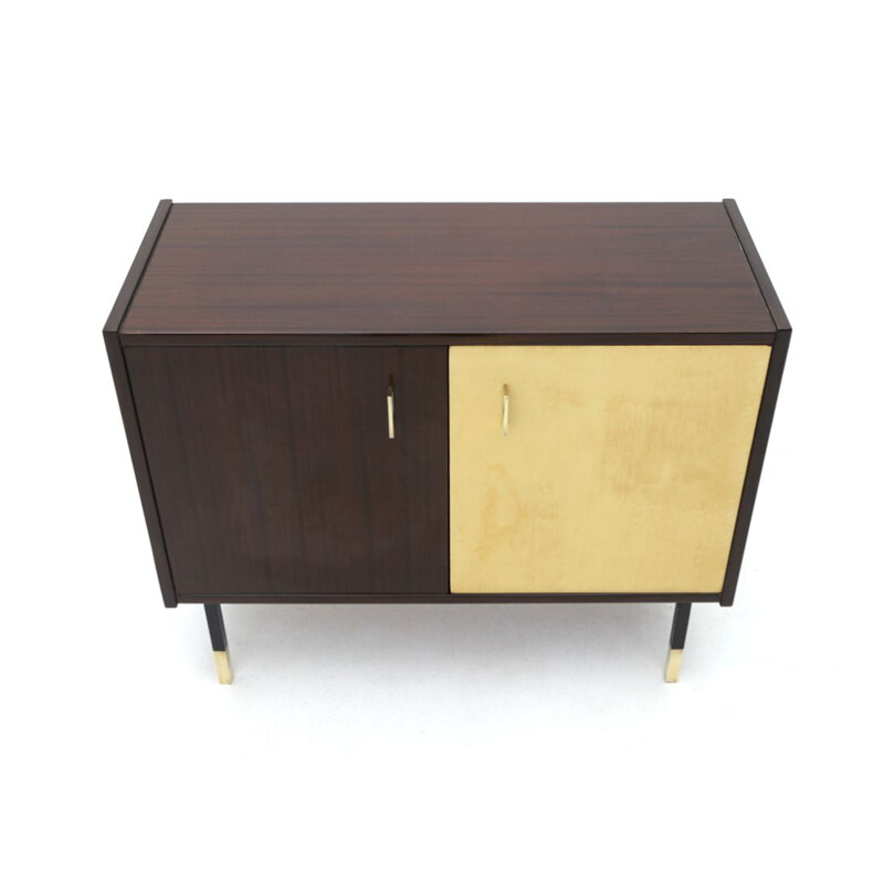 Vintage sideboard Veneered and lacquered wood 1960s