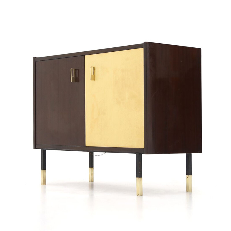 Vintage sideboard Veneered and lacquered wood 1960s