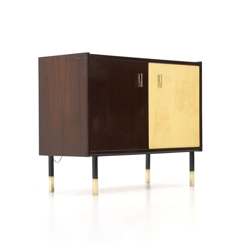 Vintage sideboard Veneered and lacquered wood 1960s