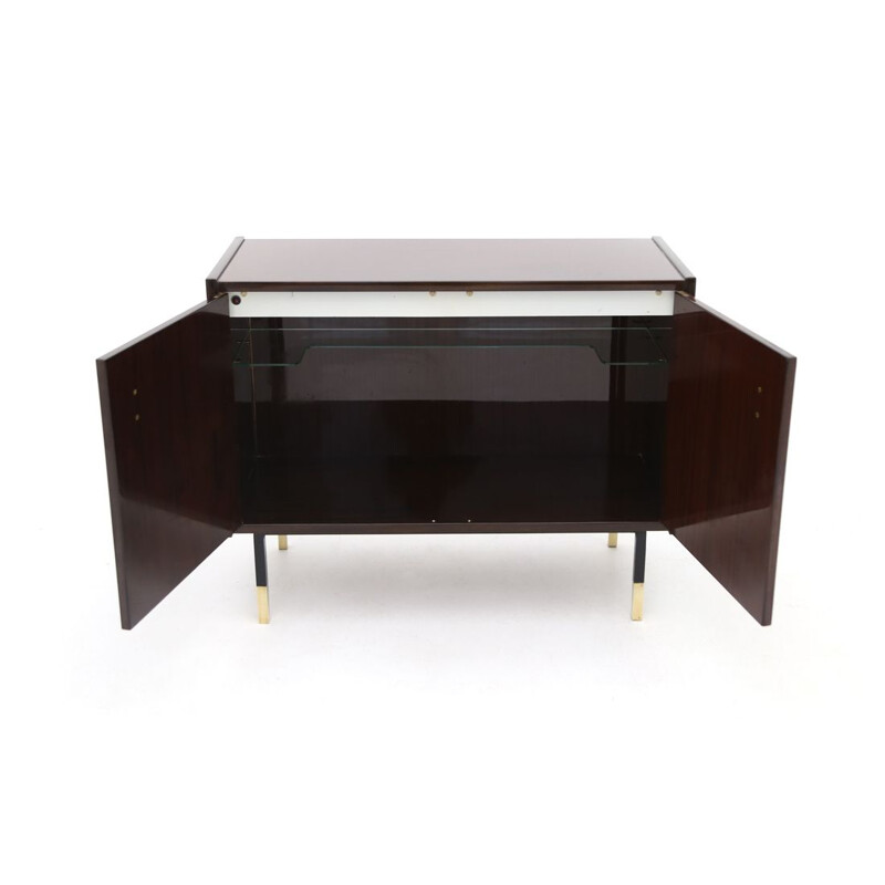 Vintage sideboard Veneered and lacquered wood 1960s