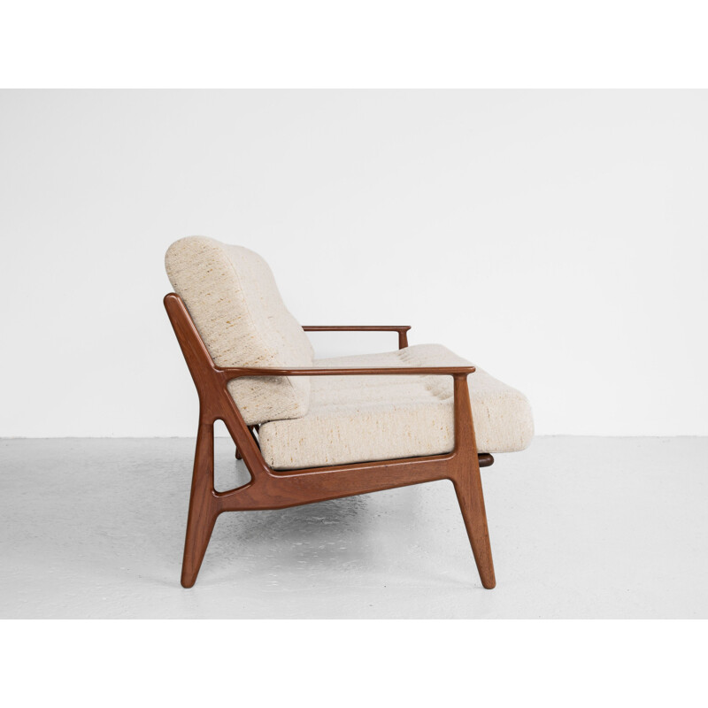 Divano vintage in teak di Arne Vodder per Vamø 1960