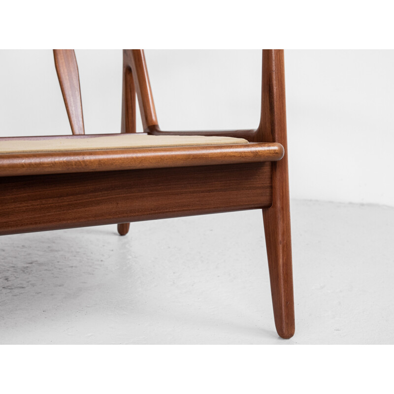 Vintage teak sofa by Arne Vodder for Vamø 1960s