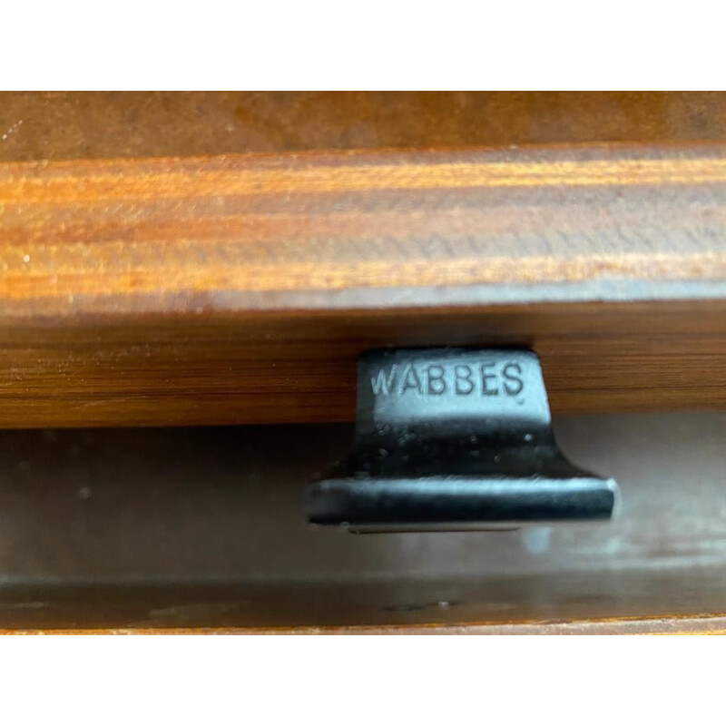Vintage desk by Jules Wabbes for Mobilier universel Belgium 1960s