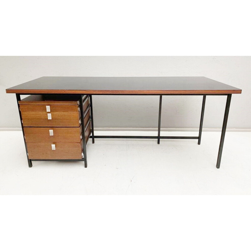 Scrivania vintage di Jules Wabbes per Universal Furniture, Belgio 1960