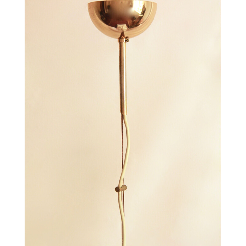 Vintage pink ceiling lamp by La Murrina Italy 1970s